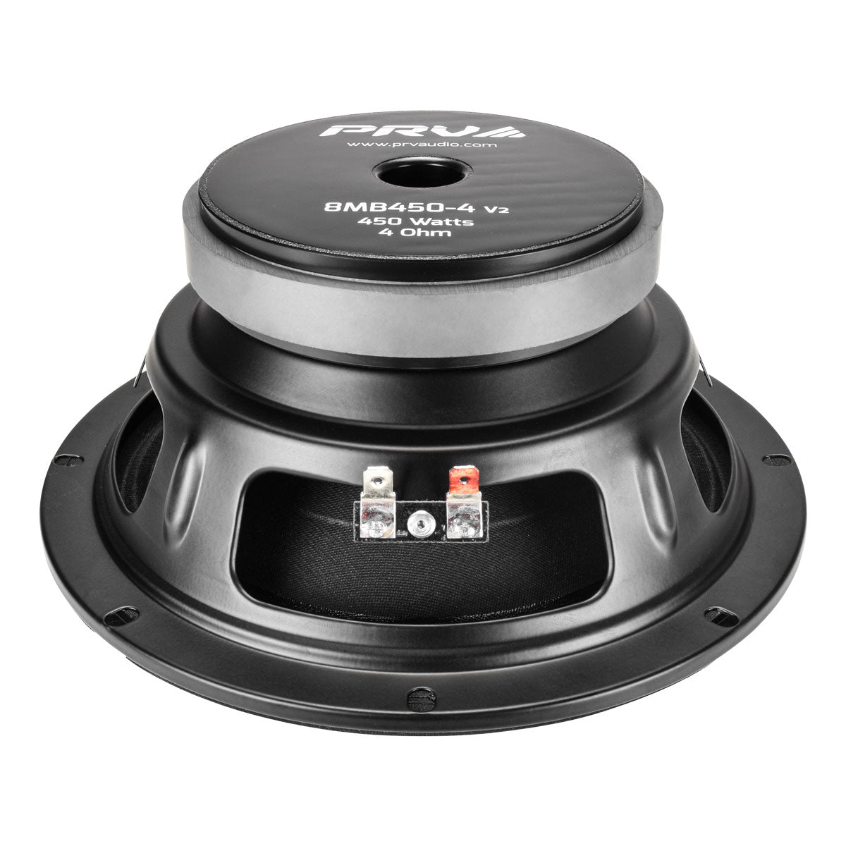 8MB450-4 v2 PRV 8″ Midbass Car Speaker PRO Audio 450 Watts / 4 Ohm