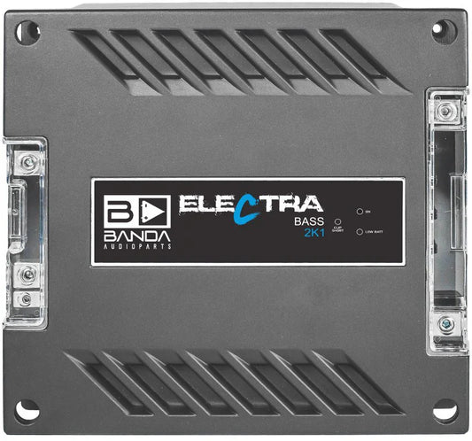 Banda Electra Bass 2K1 Amplifier Audio Car 2.000 Watts RMS 1 ohm