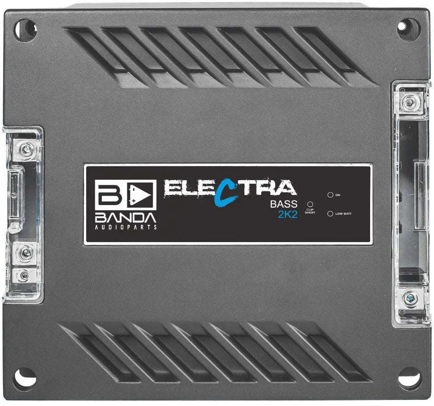 Banda Electra Bass 2K2 Amplifier Audio Car 2.000 Watts RMS 2 ohms