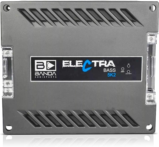 Banda Electra Bass 5K2 Amplifier Audio Car 5000 Watts RMS 2 ohms