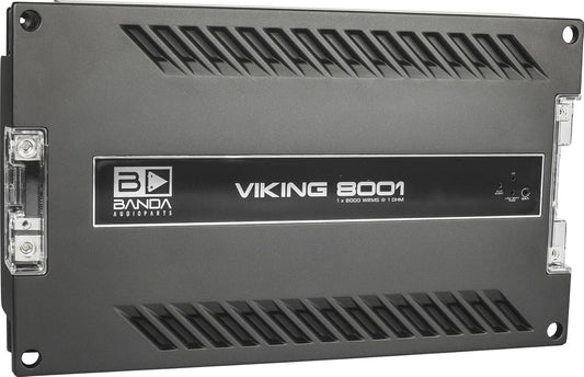 BANDA Viking 8001 Car Amplifier 8000 WATTS RMS 1 OHM