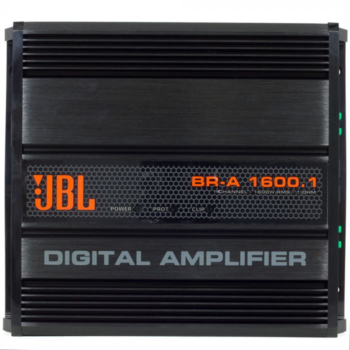 JBL BR-A 1600.1 Channel 1600 Watts RMS 1 Ohm Car Amplifier