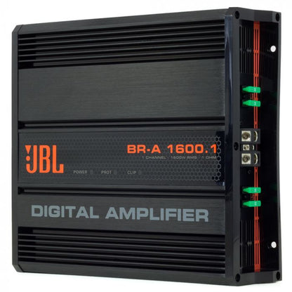 JBL BR-A 1600.1 Channel 1600 Watts RMS 1 Ohm Car Amplifier