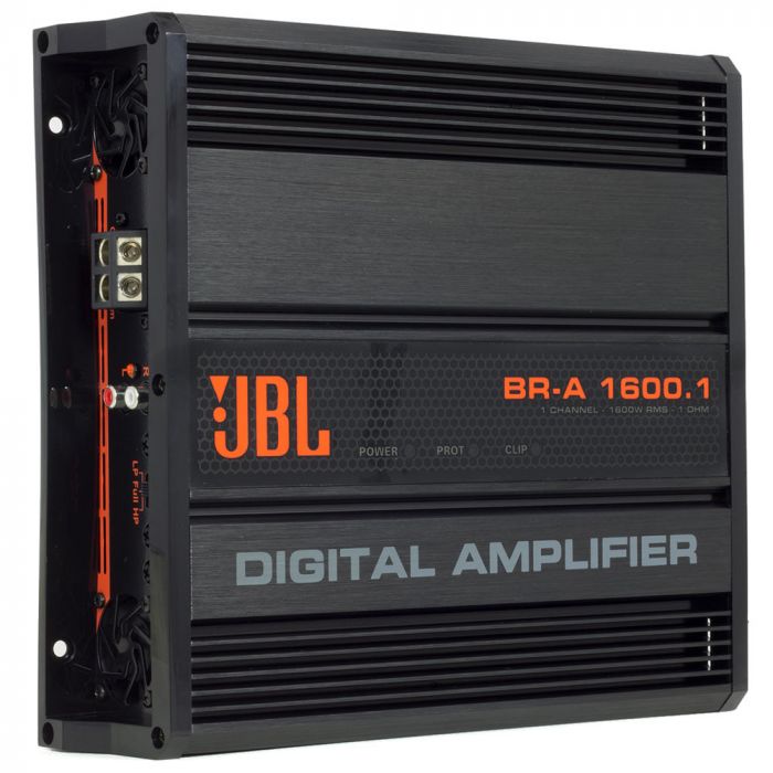 JBL BR-A 1600.1 Channel 1600 Watts RMS 1 Ohm Car Amplifier