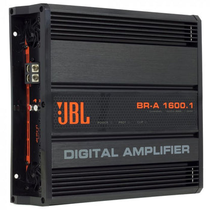 JBL BR-A 1600.1 Channel 1600 Watts RMS 1 Ohm Car Amplifier