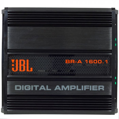 JBL BR-A 1600.1 Channel 1600 Watts RMS 2 Ohm Car Amplifier