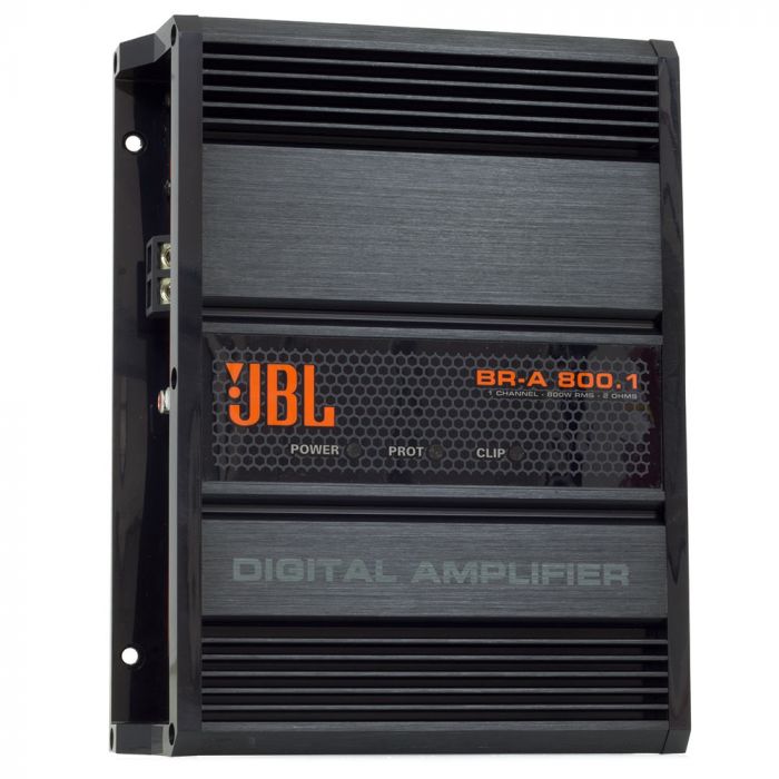 JBL BR-A 800.1 1 Channel - 800 Watts RMS - 2 Ohm Car Amplifier