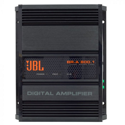 JBL BR-A 800.1 1 Channel - 800 Watts RMS - 2 Ohm Car Amplifier