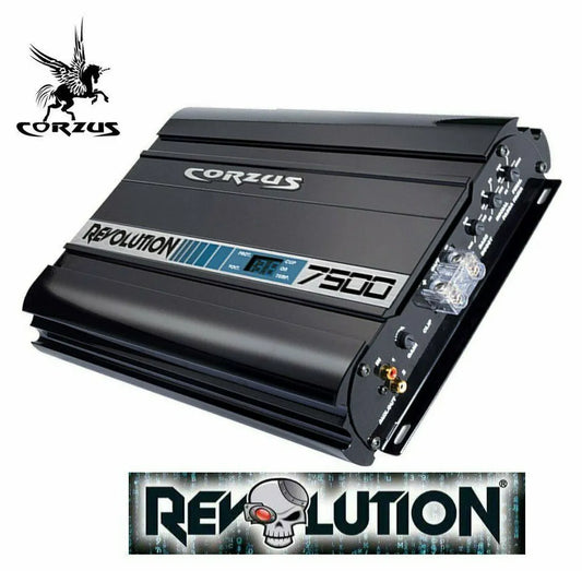 CORZUS MD7500 Amplifier 7.5K W RMS 1 Ch 1 Ohm