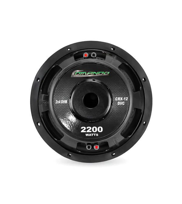 CRX-12 | 12'' 2200W MAX. | DUAL 4 Ohms