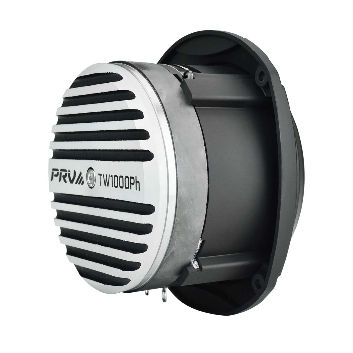 PRV AUDIO Bullet Tweeter TW1000Ph 200 Watts Program Power, Phenolic Diaphragm, 8 Ohm Super Tweeter, 100 Watts RMS