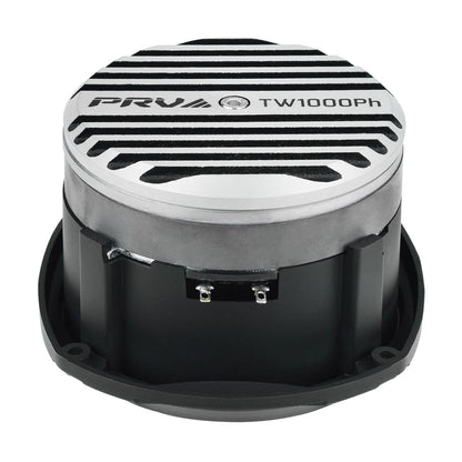 PRV AUDIO Bullet Tweeter TW1000Ph 200 Watts Program Power, Phenolic Diaphragm, 8 Ohm Super Tweeter, 100 Watts RMS