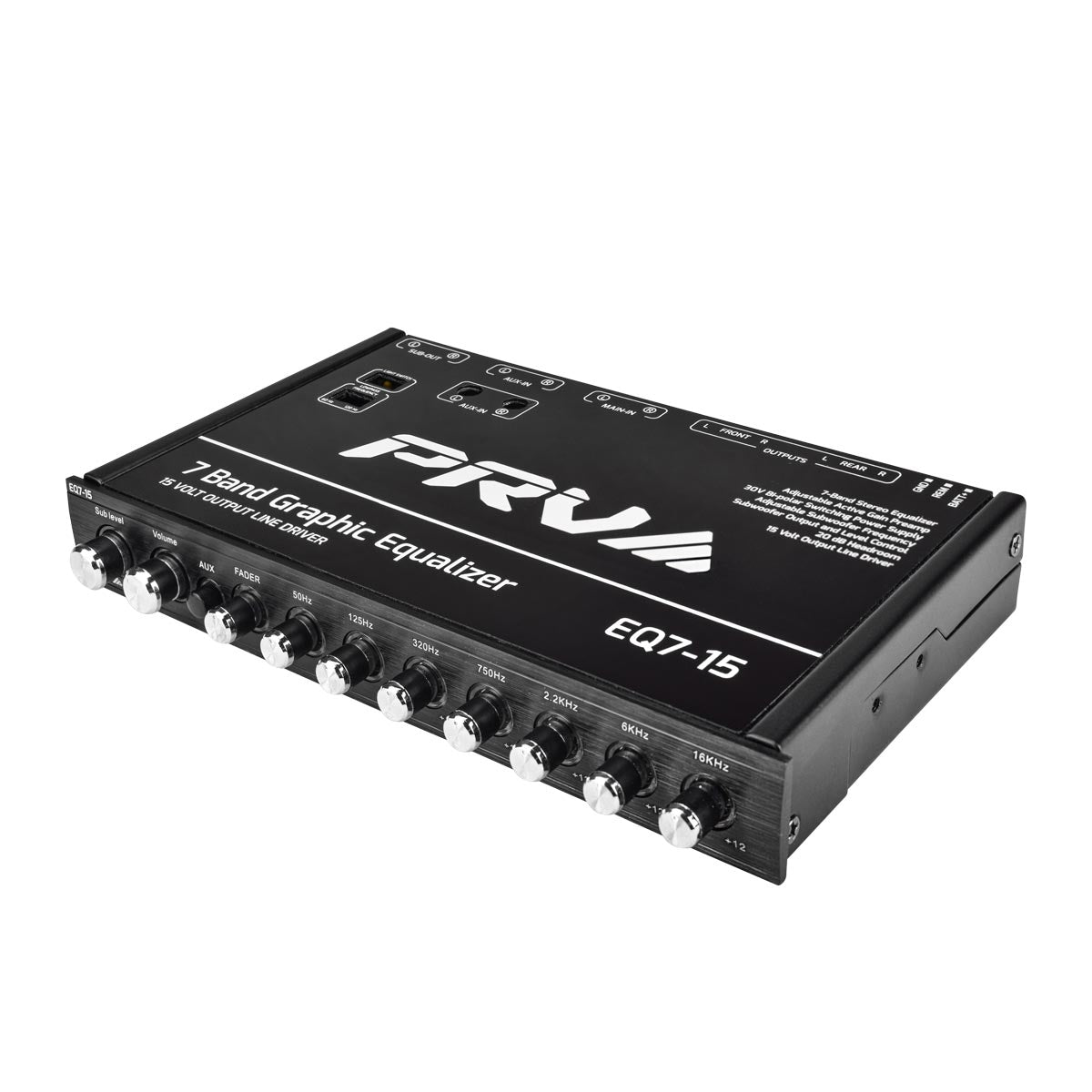 PRV EQ7-15 15 Volts 7 Band Car Audio Equalizer