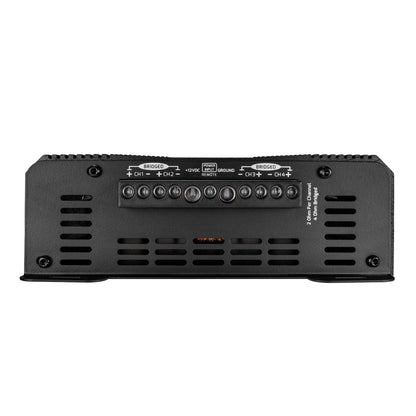 PRV Audio QS1200.4 2 Ohm Compact 4 Channel Car Audio Amplifier 4 x 310 Watts RMS at 2 Ohm