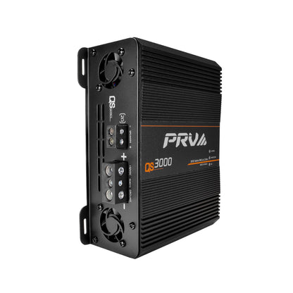 PRV Audio QS3000 2 Ohm 3000 Watt Amp Car Audio Amplifier Full Range