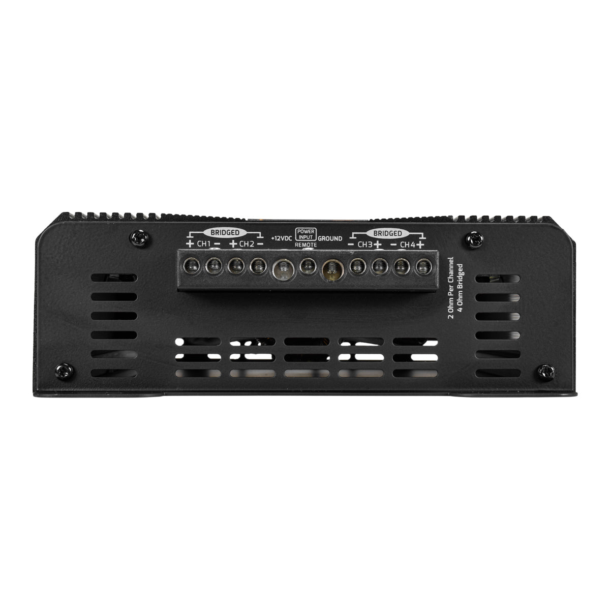 PRV Audio QS800.4 2 Ohm Compact 4 Channel Car Audio Amplifier 4 x 220 Watts RMS at 2 Ohm