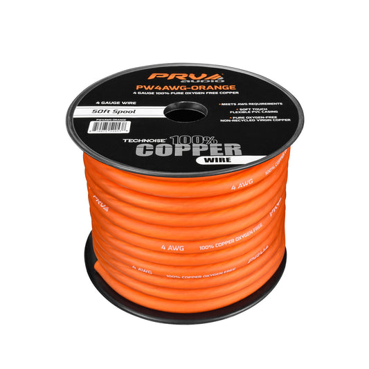 PW4AWG-ORANGE 50ft Roll