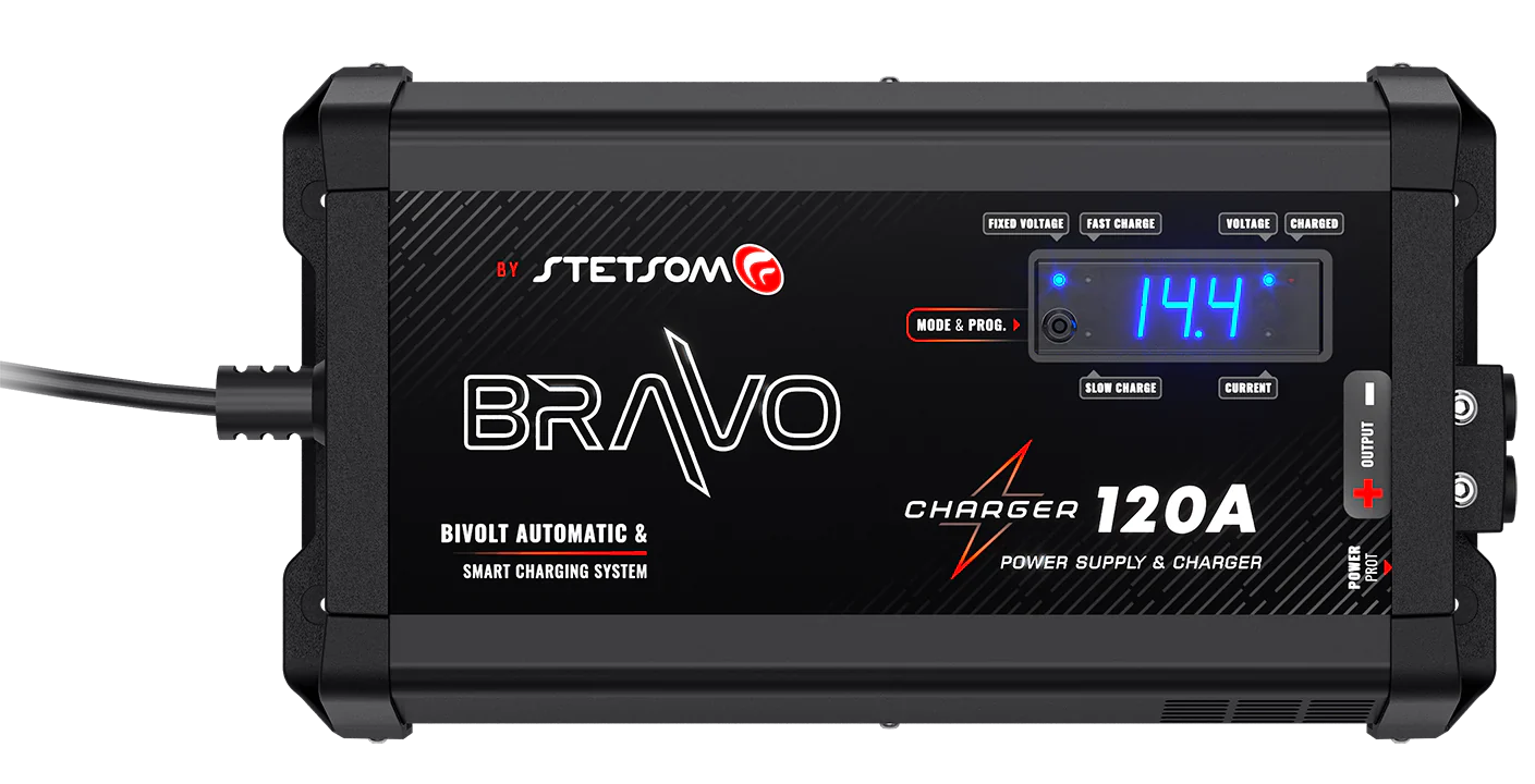 Stetsom BRAVO Charger 120A Power Supply Smart Charging