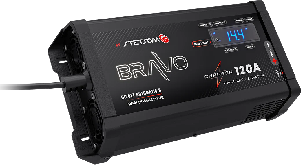 Stetsom BRAVO Charger 120A Power Supply Smart Charging