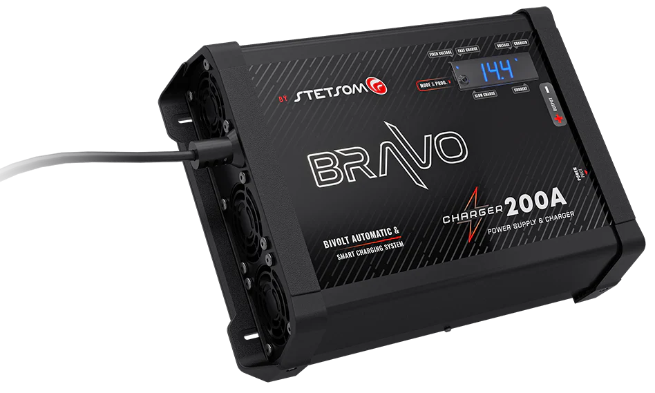 Stetsom BRAVO Charger 200A Power Supply Smart Charging