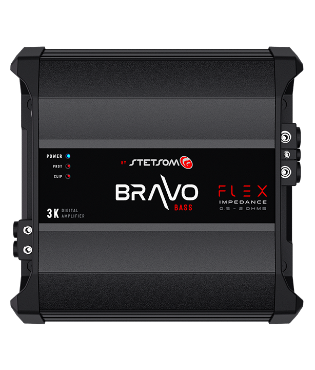 Stetsom Bravo BASS Flex 3K Mono Class D Car Audio Amplifier