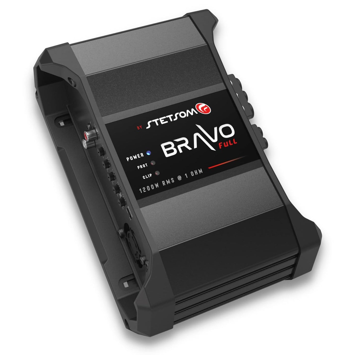 Stetsom Bravo Full 1200 1 Ohm Mono Car Amplifier, 1200.1 1.2K Watts RMS