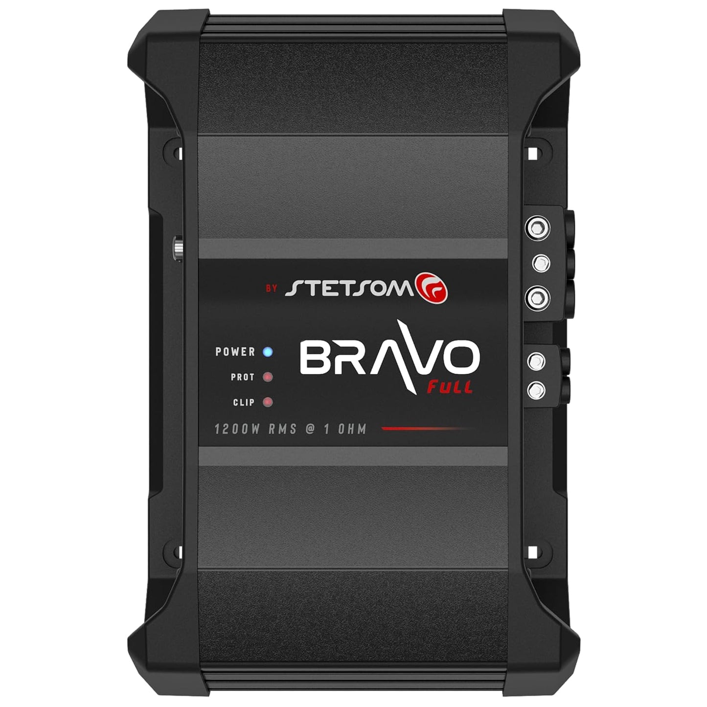 Stetsom Bravo Full 1200 1 Ohm Mono Car Amplifier, 1200.1 1.2K Watts RMS