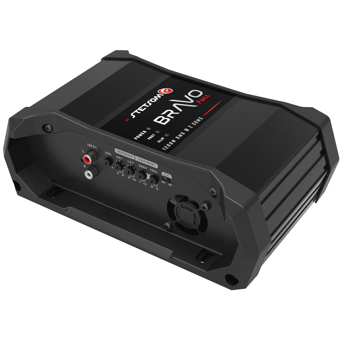 Stetsom Bravo Full 1200 2 Ohms Mono Car Amplifier, 1200.1 1.2K Watts RMS