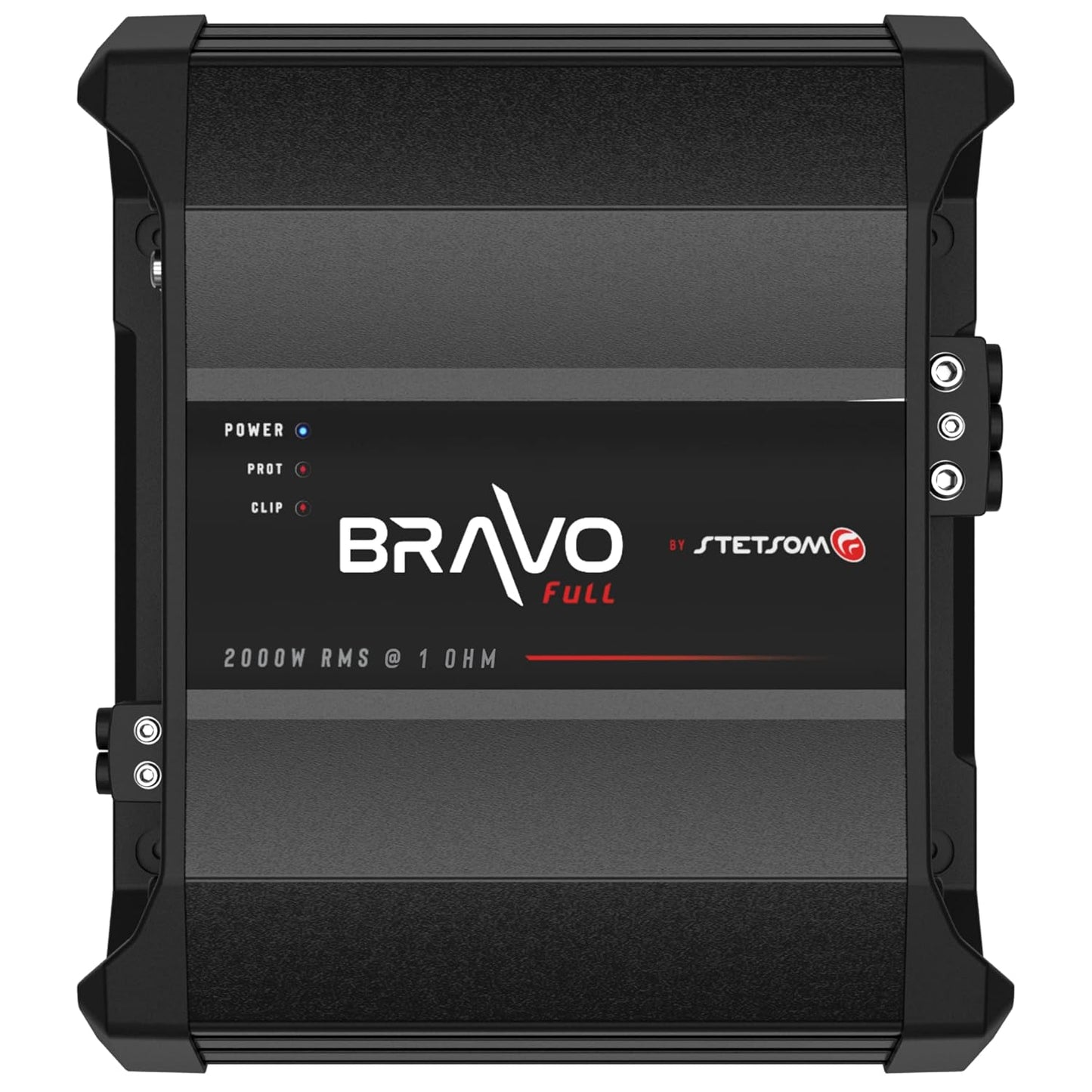 Stetsom BRAVO FULL 2000 1 Ohm Mono Car Amplifier, 2000.1 2K Watts RMS