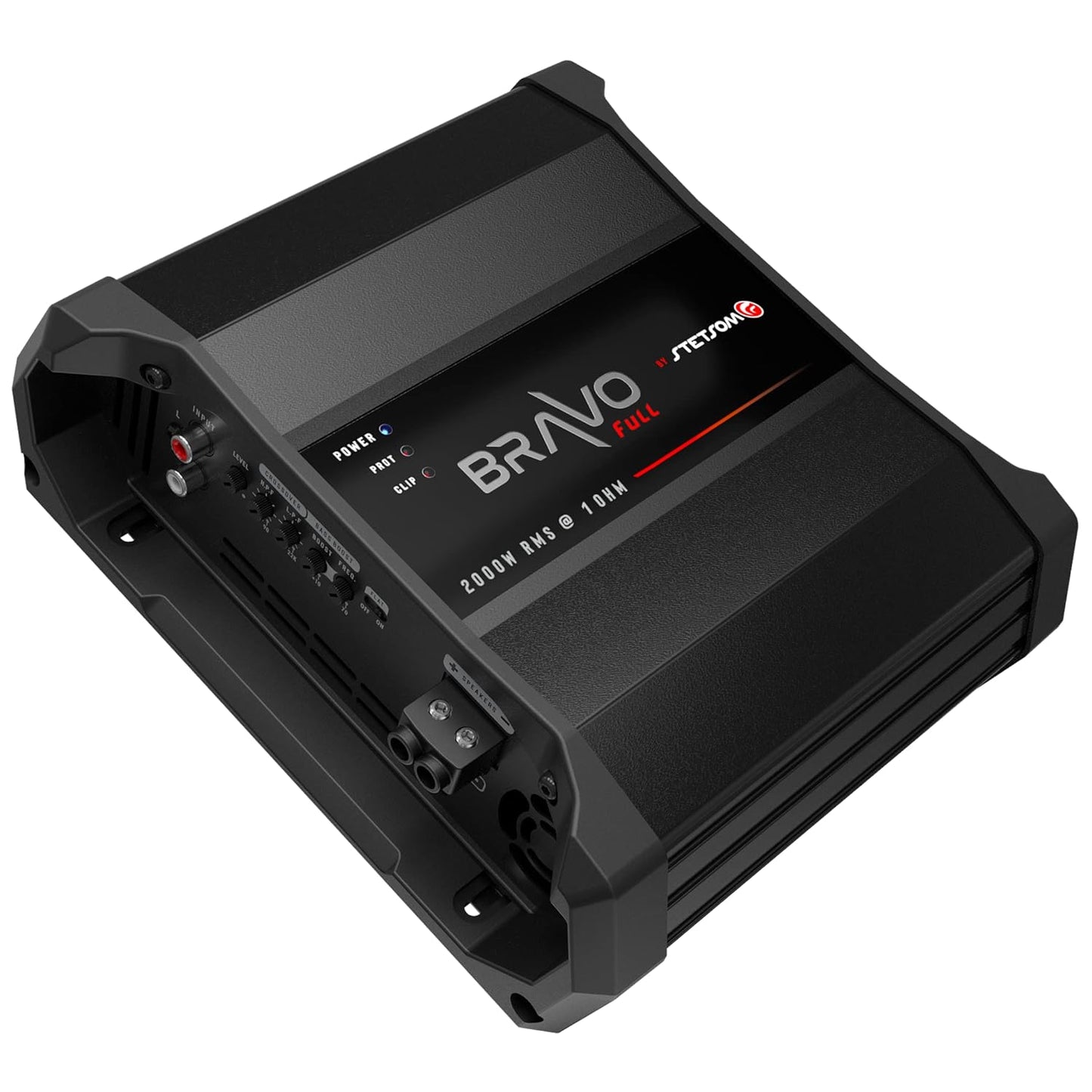 Stetsom BRAVO FULL 2000 1 Ohm Mono Car Amplifier, 2000.1 2K Watts RMS