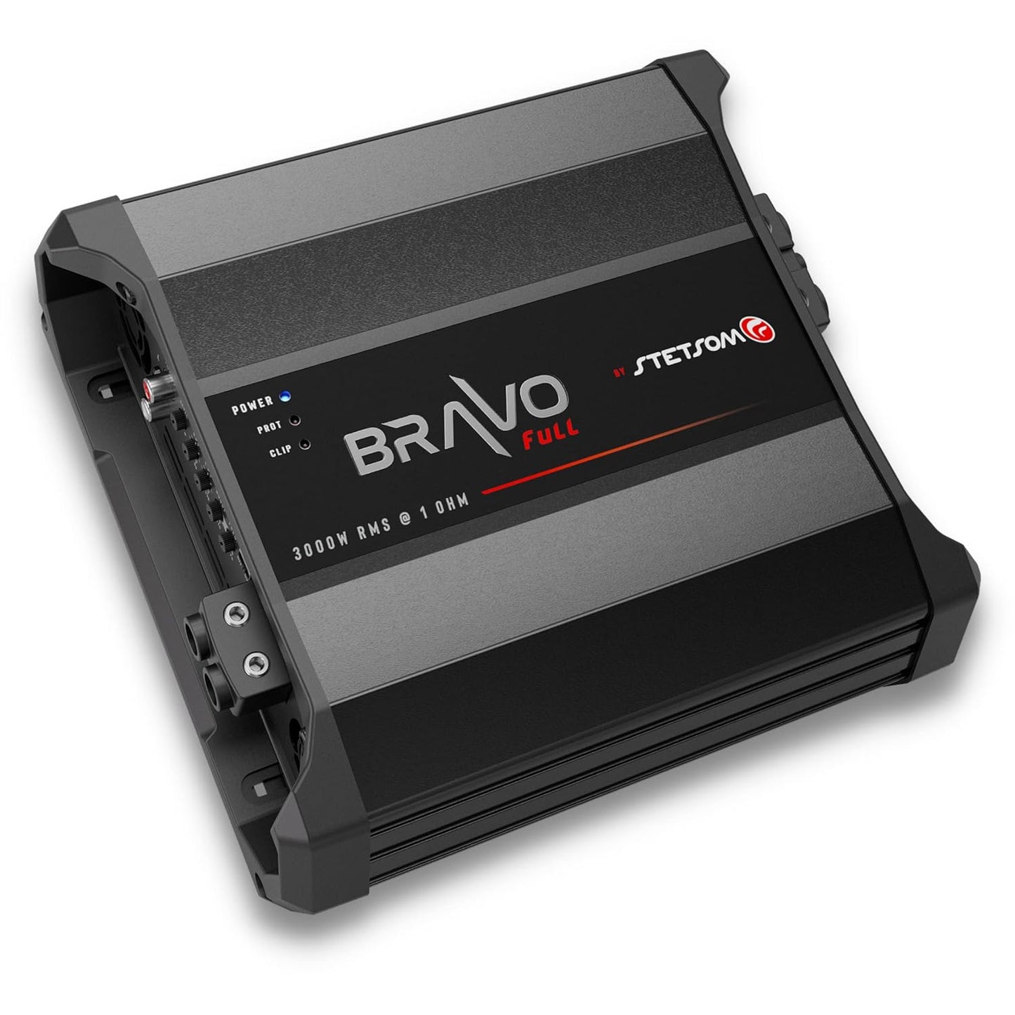 Stetsom BRAVO FULL 3000 1 Ohm Mono Car Amplifier, 3000.1 3K Watts RMS