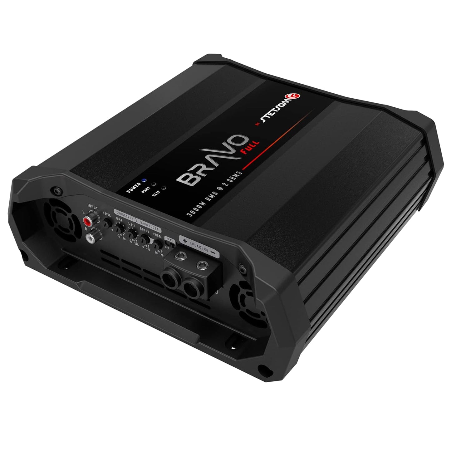 Stetsom BRAVO FULL 3000 2 Ohms Mono Car Amplifier, 3000.1 3K Watts RMS