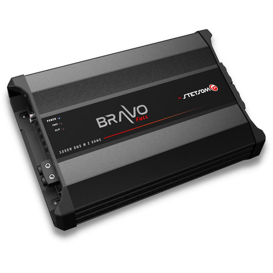 Stetsom BRAVO FULL 5000 2 Ohms Mono Car Amplifier, 5000.1 5K Watts RMS