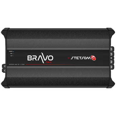 Stetsom Bravo Full 8000 1 Ohm Mono Car Amplifier, 8000.1 8K Watts RMS