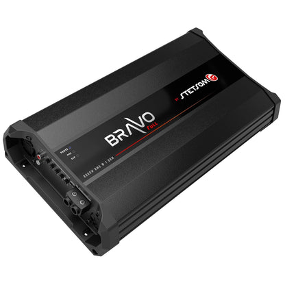 Stetsom Bravo Full 8000 1 Ohm Mono Car Amplifier, 8000.1 8K Watts RMS