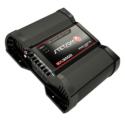 Stetsom EX 3000 Black Edition 1 Ohm Mono Car Amplifier