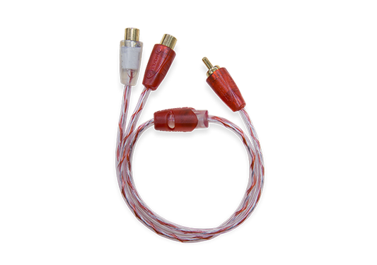 STETSOM CABO COAXIAL RCA Y 2F - 1M