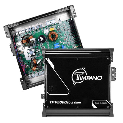 Timpano 5000 Watts Car Audio Amplifier Fullrange TPT-5000EQ 2 Ohm