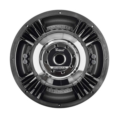 Timpano 15″ Car Audio Subwoofer 2500 Watts Dual 4 Ohm TPT-T2500-15 D4 High Performance